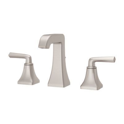 Pfister Brushed Nickel Park Avenue Widespread Bath Faucet LG49-FE0K