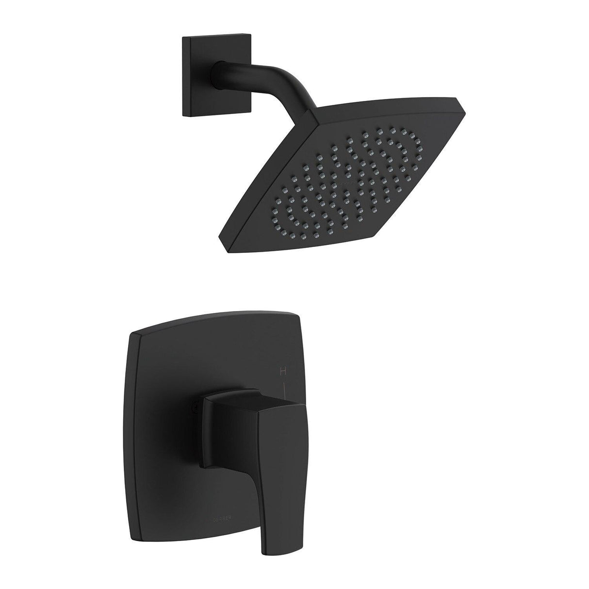 Gerber D501570BSTC Tribune Shower-only Trim Kit, 1.75GPM - Satin Black