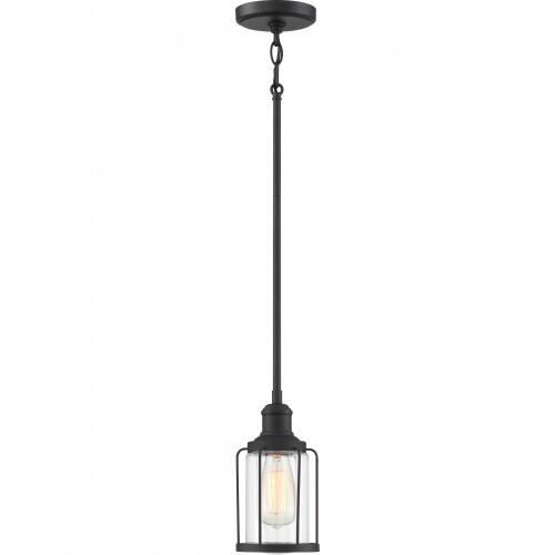 Quoizel LUD1505EK Ludlow Mini pendant 1 light earth black Mini Pendant