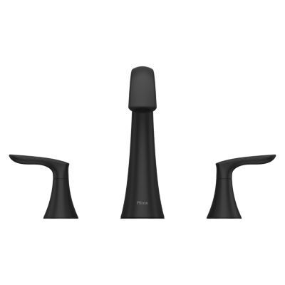 Pfister Matte Black 2-handle Roman Tub Trim RT6-5WRB