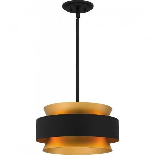 Quoizel QP5570EK Quoizel Pendant Pendant 3 lights earth black Pendant