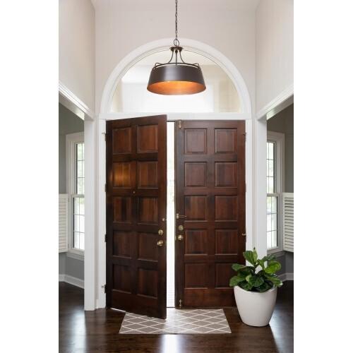 Quoizel FV2824WT Fairview Pendant western bronze 4lts Pendant