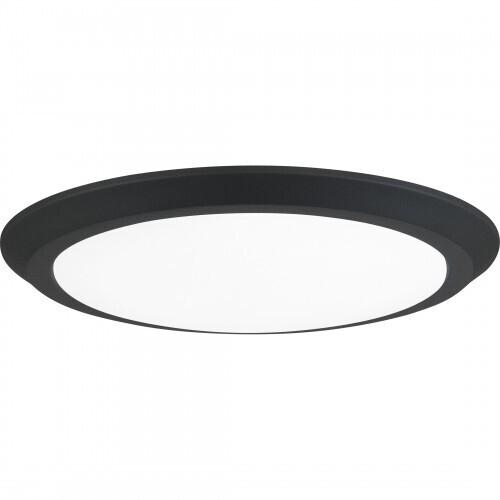 Quoizel VRG1616EK Verge Flush mount led light earth black Flush Mount