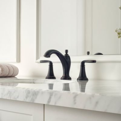 Pfister Tuscan Bronze Northcott Widespread Bath Faucet LG49-MG0Y