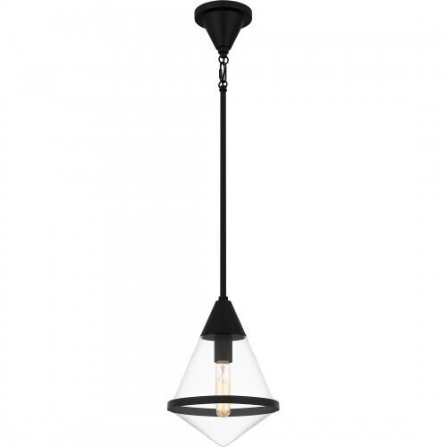 Quoizel QPP6160MBK Quoizel Piccolo Pendant Mini pendant 1 light matte black Mini Pendant