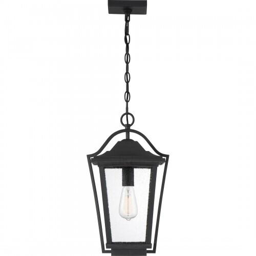 Quoizel DRS1911EK Darius Outdoor hanging 1 light earth black Outdoor Lantern