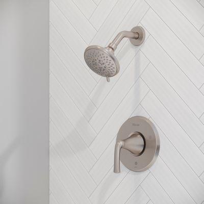 Pfister Spot Defense Brushed Nickel 1-handle Shower Only Trim LG89-7MCAGS