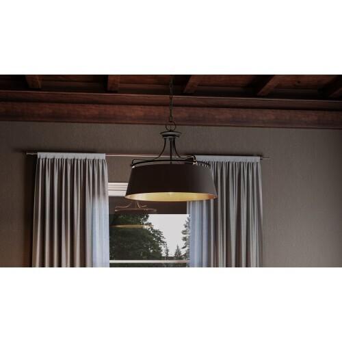 Quoizel FV2824WT Fairview Pendant western bronze 4lts Pendant