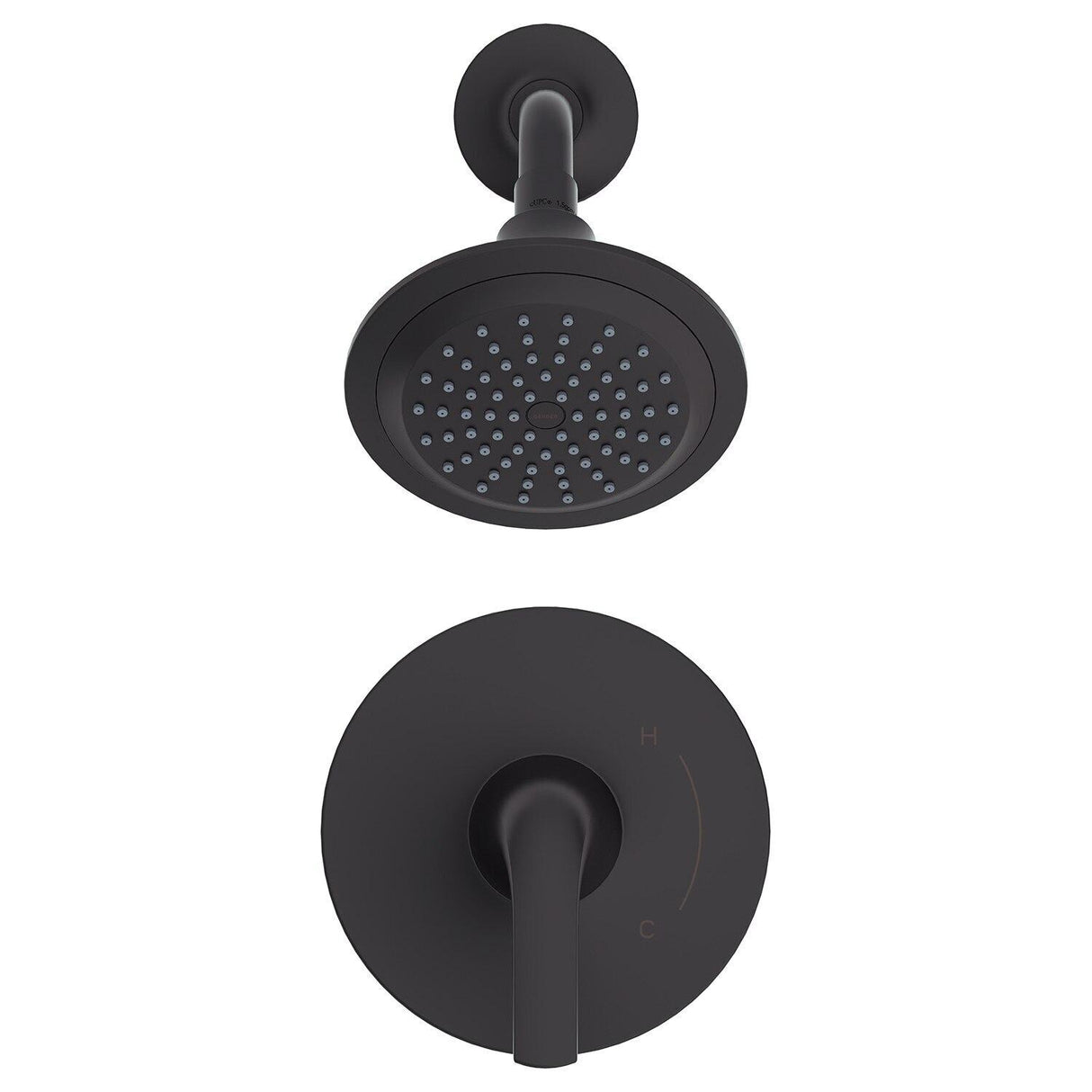 Gerber D501534BSTC Satin Black Lemora Shower-only Trim Kit, 1.75GPM