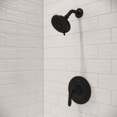 Pfister Matte Black 1-handle Shower Only Trim Kit LG89-7WRB