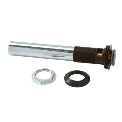 Pfister Matte Black Push and Seal All Metal Drain 972-101B