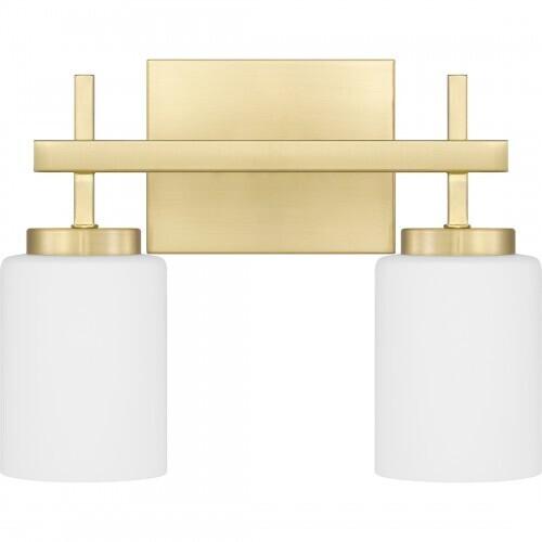 Quoizel WLB8613Y Wilburn Bath 2 light led satin brass Bath Light