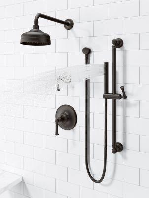 Pfister Tuscan Bronze Tisbury 1-handle Tub & Shower, Trim Only LG89-8TBY