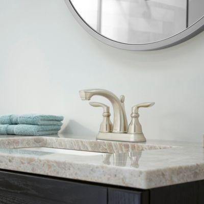 Pfister Brushed Nickel Avalon Centerset Bath Faucet LG48-CB1K