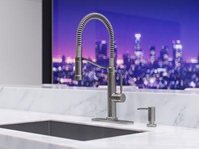 Pfister Stainless Steel Kitchen Soap Dispenser KSD-MDRS