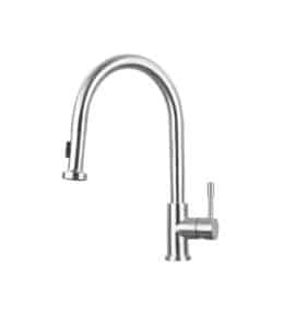 Lenova Pull Down Solid Stainless Steel Kitchen Faucet