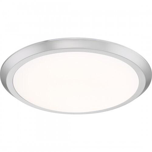 Quoizel VRG1620BN Verge Flush mount 20"d brushed nickel Flush Mount