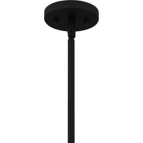 Quoizel DPN1512MBK Daphne Mid pendant 1 light matte black Mini Pendant