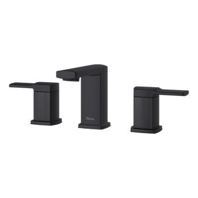 Pfister Matte Black 2-handle 8" Widespread Bathroom Faucet LG49-DAPB