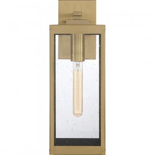 Quoizel WVR8406A Westover Outdoor wall 1 light antique brass Outdoor Lantern