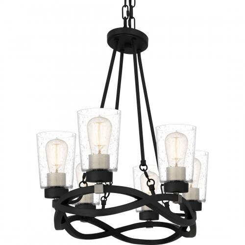 Quoizel OLK632EK Overlook Island 6 lights earth black Island Light
