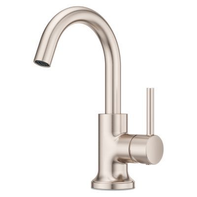Pfister Brushed Nickel Single Control Bathroom Faucet LG42-TNT2K