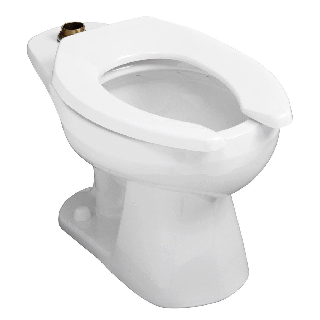 Gerber G0025820 White North Point 1.6 Gpf Round Front Top Spud Bowl