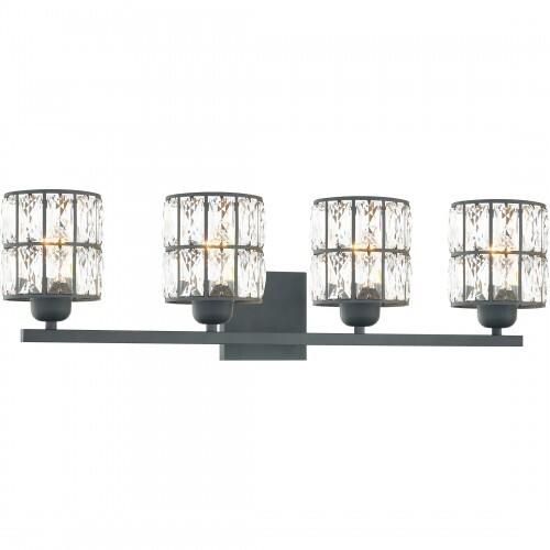 Quoizel GIB8630MBK Gibson Bath 4 lights matte black Bath