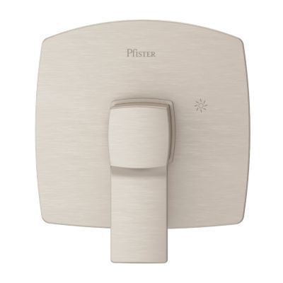 Pfister Brushed Nickel Deckard Valve, Trim Only R89-1DAK