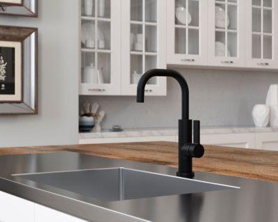 Pfister Matte Black 1-handle Bar & Prep Faucet GT72-MTB