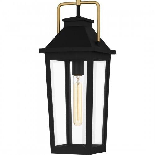 Quoizel BUK1907MBK Buckley Outdoor hanging 1 light matte black Outdoor Lantern