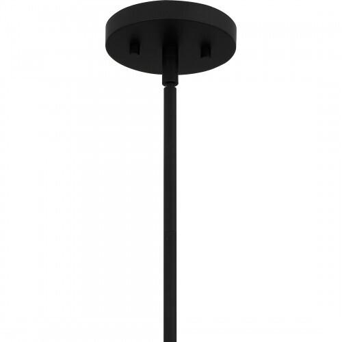 Quoizel QPPC5603MBK Quoizel Piccolo Pendant Mini pendant 1 light matte black Mini Pendant