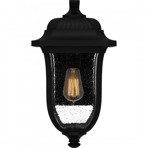 Quoizel MUL8409MBK Mulberry Outdoor wall 1 light matte black Outdoor Lantern