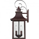 Quoizel CCR8408CU Chancellor Outdoor wall lantern 8" copper bronze Outdoor Lantern