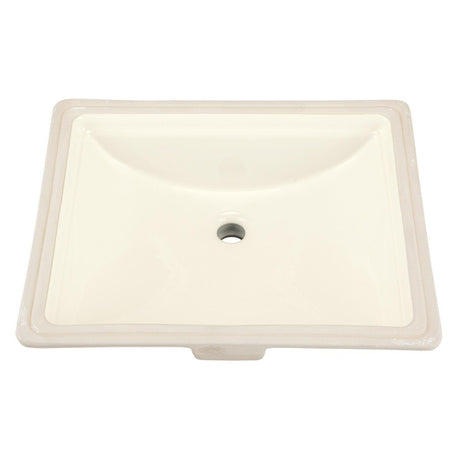 Gerber G0012760 White Logan Square Rectangular Standard Undercounter Bathroom Sink