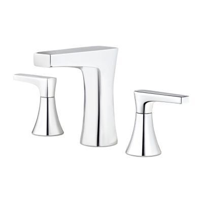 Pfister Polished Chrome Kelen Widespread Bath Faucet LG49-MF0C