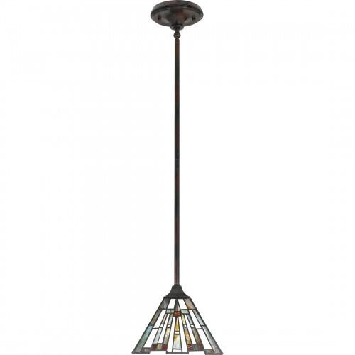 Quoizel TFMK1508VA Maybeck Mini pendant tiffany 1 light valiant bro Mini Pendant
