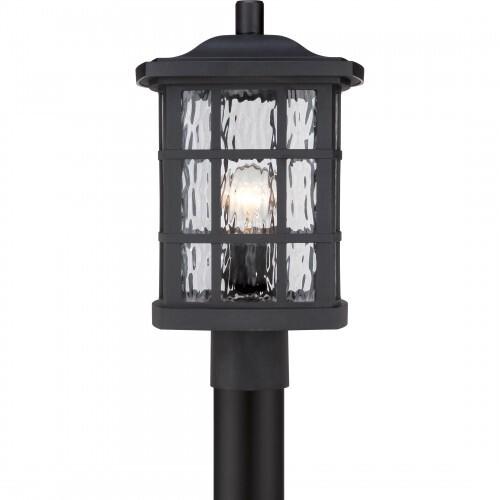 Quoizel SNN9009K Stonington Outdoor post mystic black Outdoor Lantern