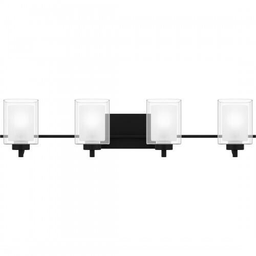 Quoizel KLT8904MBK Kolt Bath 4 lights matte black Bath Light