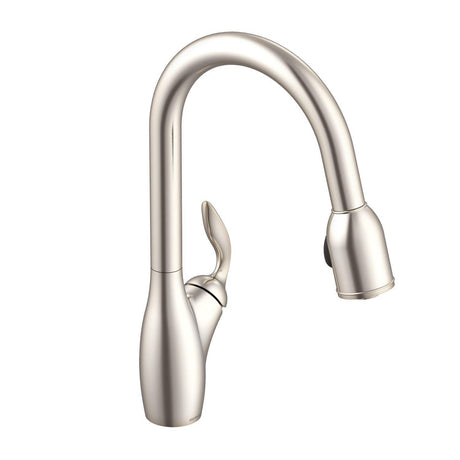 Gerber G0040571SS Stainless Steel Daylene Single Handle Pull-down Kitchen Faucet W/ S...