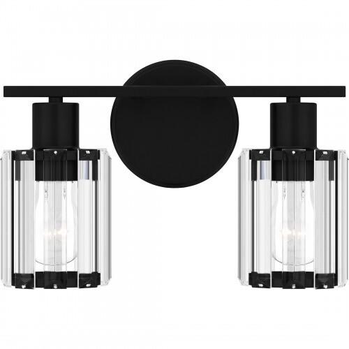 Quoizel PCILA8612MBK Isla Bath 2 lights matte black Bath Light