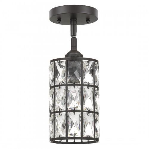 Quoizel QPP4046WT Oliver Mini pendant 1 light western bronze Mini Pendant