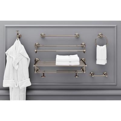 Tisbury Towel Ring in Polished Nickel