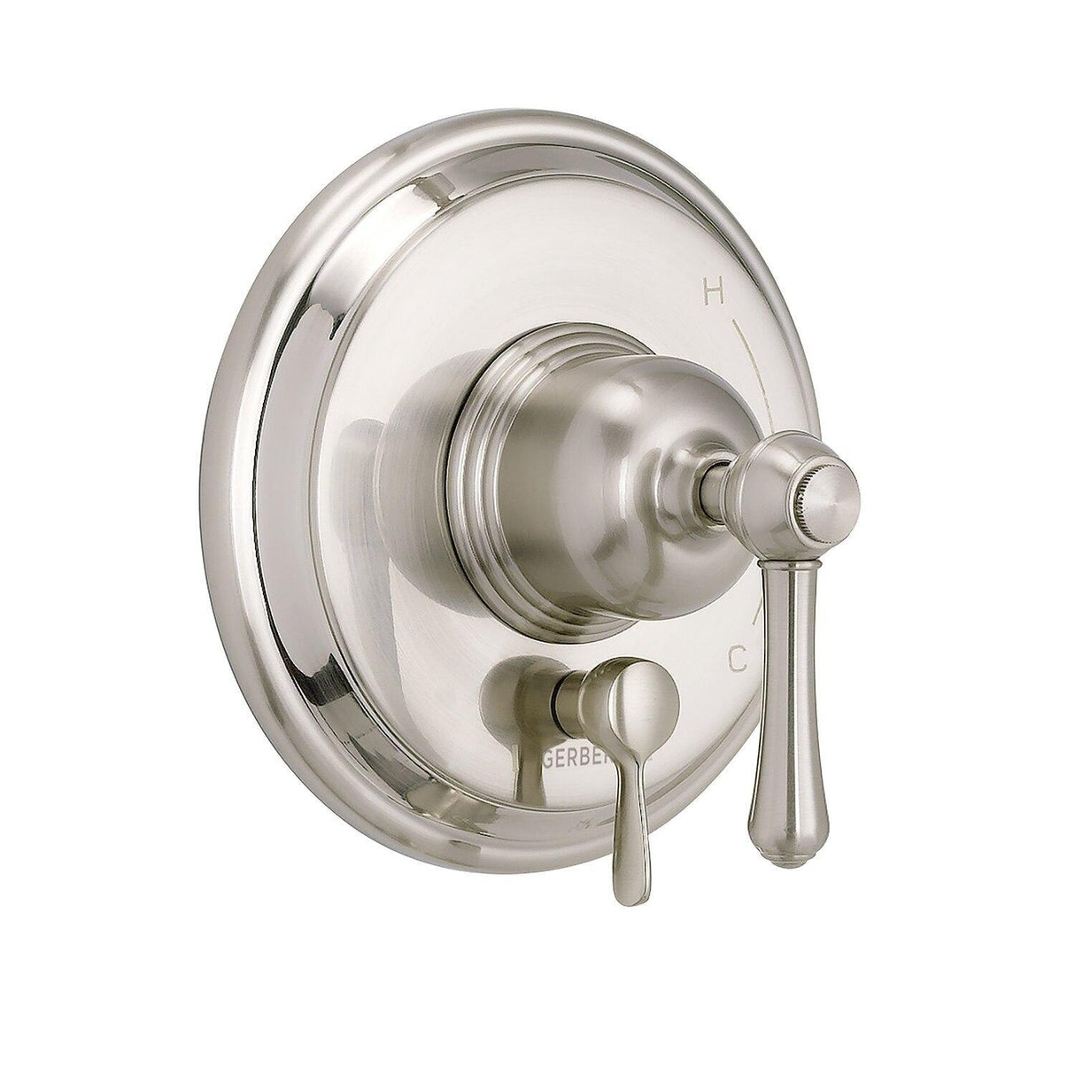 Gerber D500457BSTC Satin Black Opulence Valve-only Trim Kit, Diverter On Valve