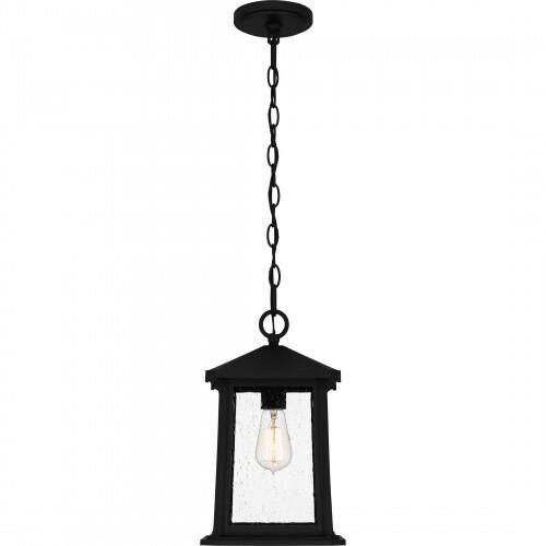 Quoizel SAT1909MBK Satterfield Outdoor hanging 1 light matte black Outdoor Lantern