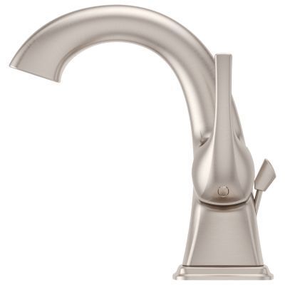 Pfister Brushed Nickel Single Control Bathroom Faucet LG42-BS0K