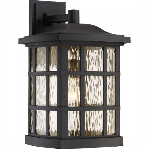 Quoizel SNN8411K Stonington Outdoor wall jumbo mystic black Outdoor Lantern
