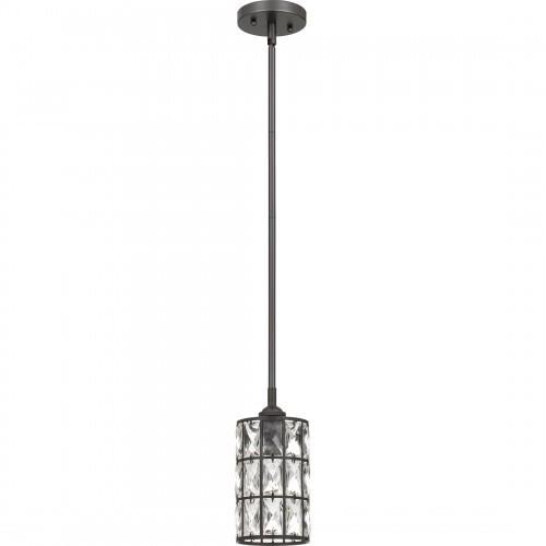 Quoizel QPP4046WT Oliver Mini pendant 1 light western bronze Mini Pendant