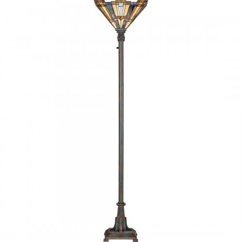 Quoizel TFIK9471VA Inglenook Torchiere tiffany vlnt brnz Floor Lamp