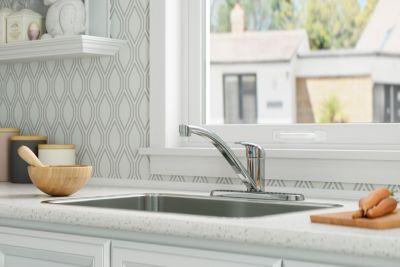 Pfister Polished Chrome Pfirst Series 1-handle Kitchen Faucet G134-5000